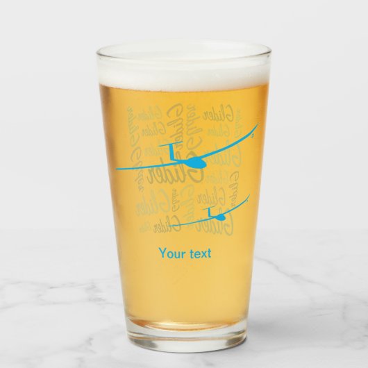 滑空機 タンブラーグラス (ドリンク正面)