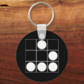 滑空機：ユニバーサルハッカーエンブレムキーチェーン キーホルダー (正面)