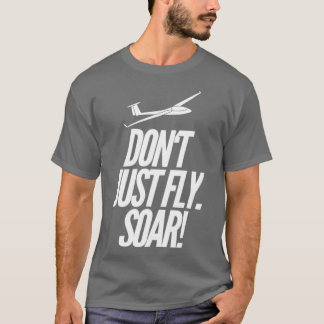 滑空滑空機のおもしろい滑空機 Tシャツ