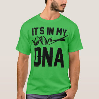 滑走性DNA滑空機パイロットの熱パイロットgi Tシャツ