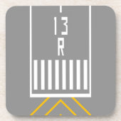 滑走路しきい値 13R コースター (正面)