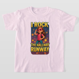 滑走路のチャイルドスクールティーをロック Tシャツ