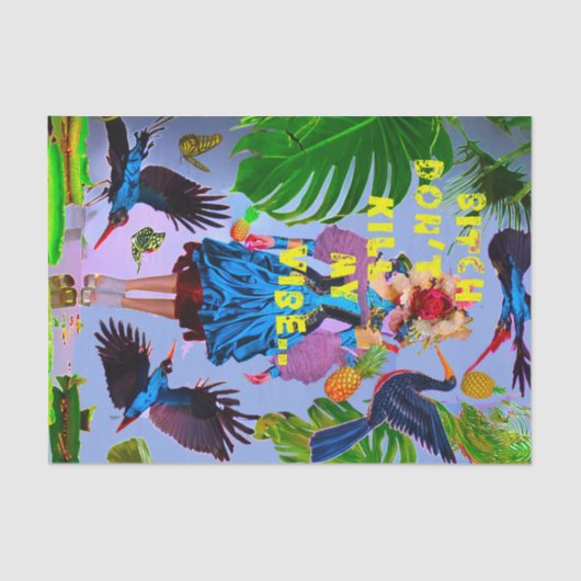 滑走路型式ティッシュペーパー 薄葉紙 (正面)