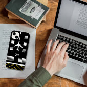 滑走路空港・飛行機シンプル航空 Case-Mate iPhoneケース