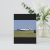 滑走路B29上。(飛行機;b29_WWII飛行機 ポストカード (スタンド正面)