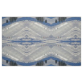 滑降競技の冬場面 ファブリック (ファットクウォーター)