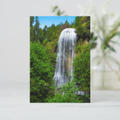 滝あいさつパーソナライズされたきカード サンキューカード (スタンド正面)