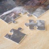 滝かわいらし油写絵画真 ジグソーパズル (側面)