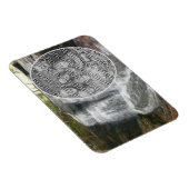 滝かわいらし油絵あなたの写真を追加 マグネット (右側)