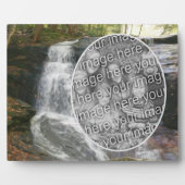 滝かわいらし油絵独自の写真を追加 フォトプラーク (正面)