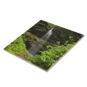 滝が流れ落ちる、ホワイトオークの流れ タイル (側面)