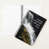 滝その他の計画の追跡の写真 プランナー手帳 (ディスプレー)