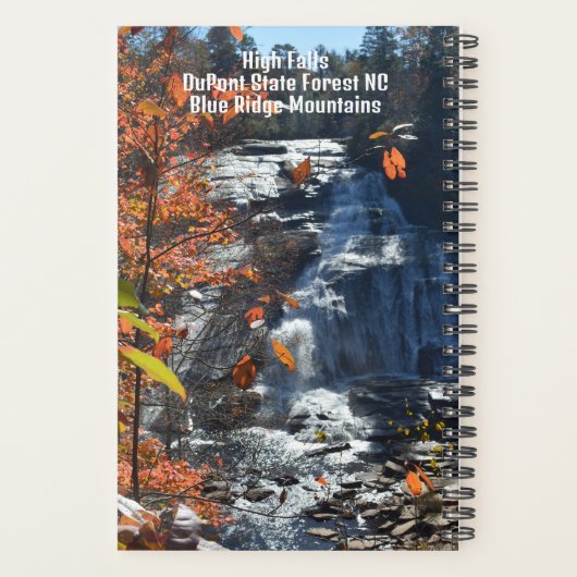 滝その他の計画の追跡NC写真 プランナー手帳 (裏面)