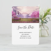 滝とさくらんぼの木のまわりに々湖 セーブザデート (スタンド正面)