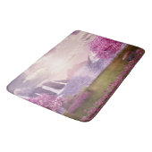 滝とさくらんぼの木のまわりに々湖 バスマット (アングル)