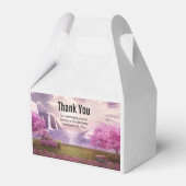 滝とさくらんぼの木のまわりに々湖 フェイバーボックス (正面サイド)