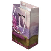 滝とさくらんぼツリーズバイアレイクサンキュー スモールペーパーバッグ (裏面アングル)