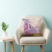 滝とさくらんぼツリーズバイアレイク クッション (椅子)