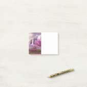 滝とさくらんぼツリーズバイアレイク ポストイット (デスク上)