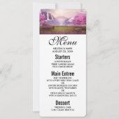 滝とさくらんぼツリーズバイアレイク 招待状 (正面)