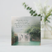 滝とやる気を起こさせるの励まし聖なる書物、 経典 カード (スタンド正面)