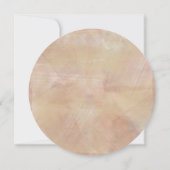 滝と山の水の色絵画の サンキューカード (裏面)