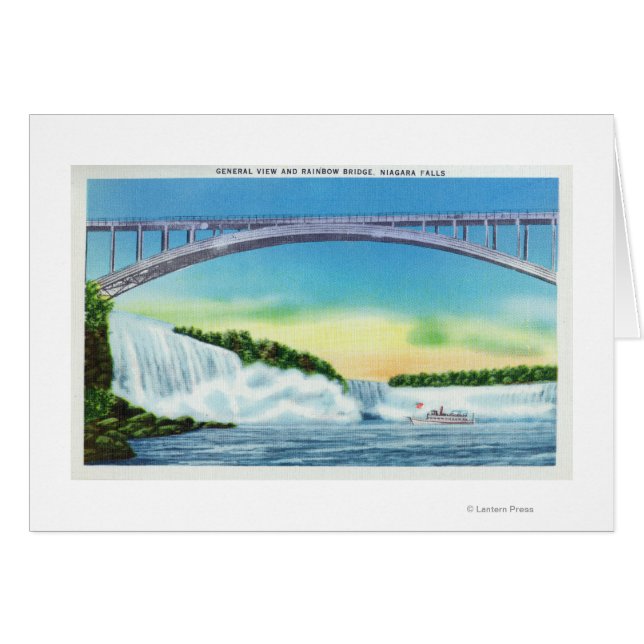 滝と虹の一般表示 (正面横)