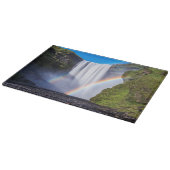 滝と虹 カッティングボード (角)