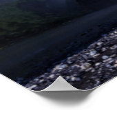 滝と虹 ポスター (角)