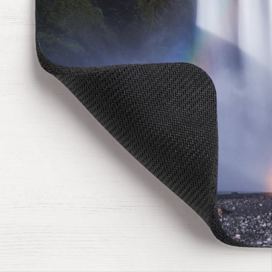 滝と虹 マウスパッド (コーナー)