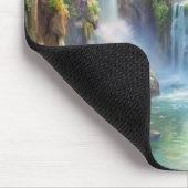 滝と虹 マウスパッド (コーナー)