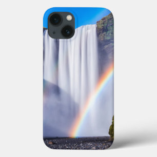 滝と虹 iPhone 13ケース