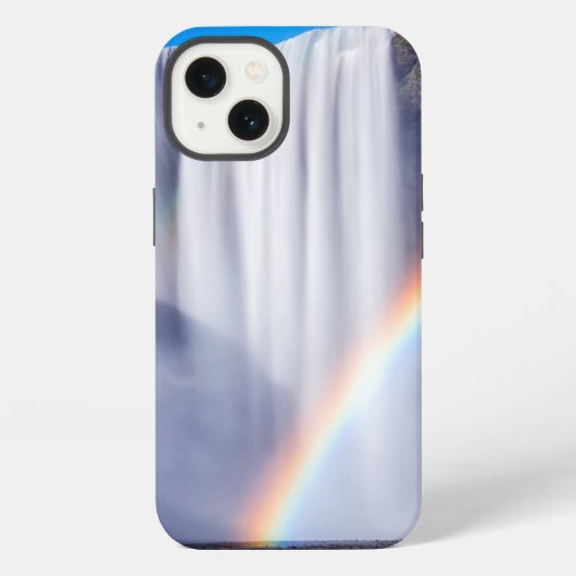 滝と虹 iPhoneケース (裏面)