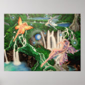 滝と踊り灯 ポスター (正面)