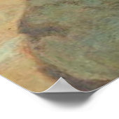 滝のそばのレディーアマーストのキジのトリオ ポスター (角)