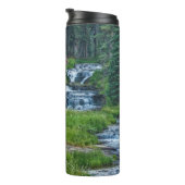 滝のように流れる川で金をもうける タンブラー (回転右)