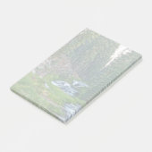 滝のように流れる川で金をもうける ポストイット (アングル)