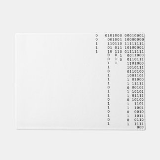 滝のように落ちるバイナリ ドアマット