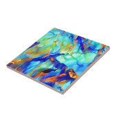 滝のように落ちる滝 タイル (側面)