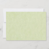 滝のウェディング 招待状 (裏面)