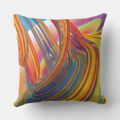 滝のカラー装飾用クッション クッション (裏面)