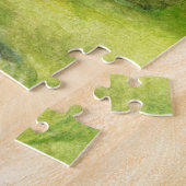 滝のストリーム素晴らしアー絵画トのジグソーパズル ジグソーパズル (側面)