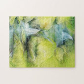 滝のストリーム素晴らしアー絵画トのジグソーパズル ジグソーパズル (横)