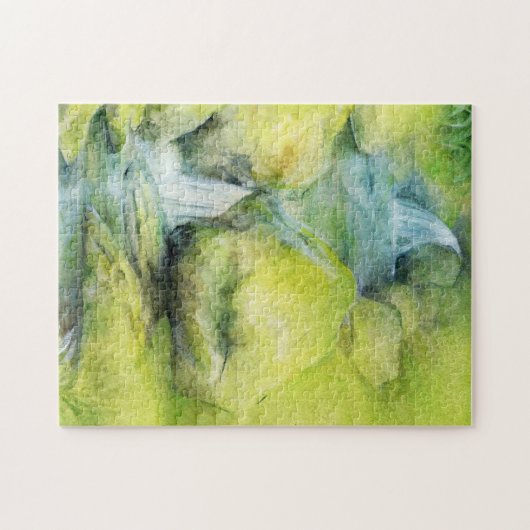 滝のストリーム素晴らしアー絵画トのジグソーパズル ジグソーパズル (横)