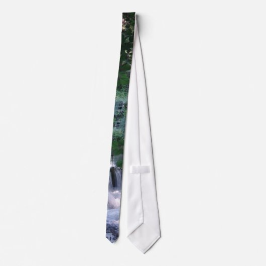 滝のタイ ネクタイ (裏面)