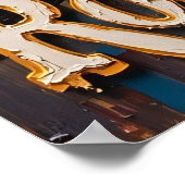 滝のブルース：ライオンのメロディ ポスター (角)