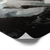 滝のポスターの囁き ポスター (角)