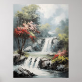 滝のポスターの囁き ポスター (正面)