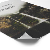 滝のポスターを追いかけて行かない ポスター (角)