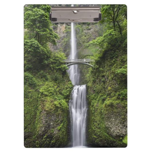滝の上の橋 壮観な風景写真 クリップボード (正面)